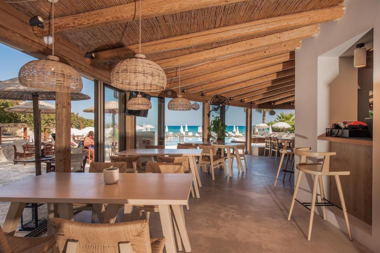 Paradise Elegant Apartments - Perfect Escape On The Beach Alykes  Bagian luar foto