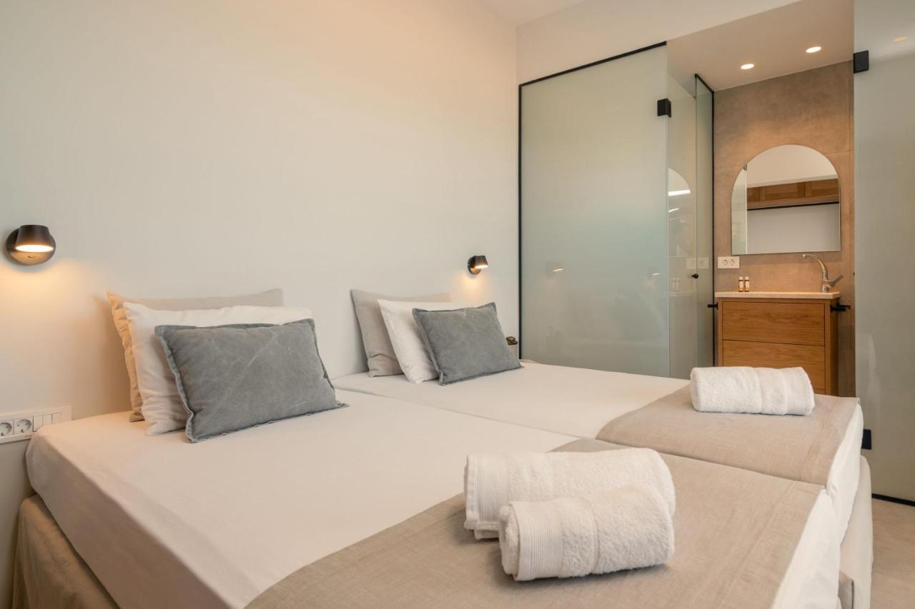 Paradise Elegant Apartments - Perfect Escape On The Beach Alykes  Bagian luar foto